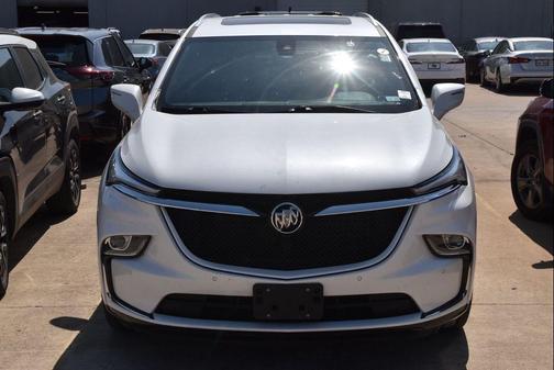 White Frost Tricoat 2023 Buick Enclave Essence FWD