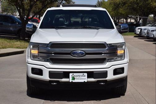Oxford White 2020 Ford F-150 Platinum