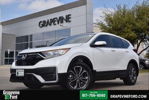 Platinum White Pearl 2021 Honda CR-V 2WD EX
