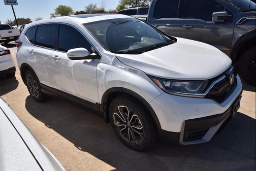 Platinum White Pearl 2021 Honda CR-V 2WD EX