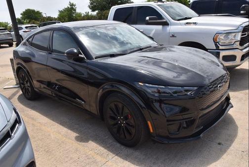 Shadow Black 2025 Ford Mustang Mach-E Premium