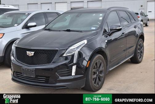 Stellar Black Metallic 2020 Cadillac XT5 Sport