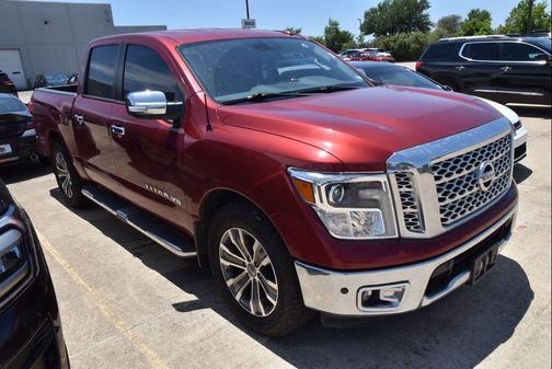 Cayenne Red 2019 Nissan Titan SL