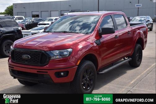Rapid Red Metallic Tinted Clearcoat 2021 Ford Ranger XLT