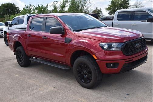Rapid Red Metallic Tinted Clearcoat 2021 Ford Ranger XLT