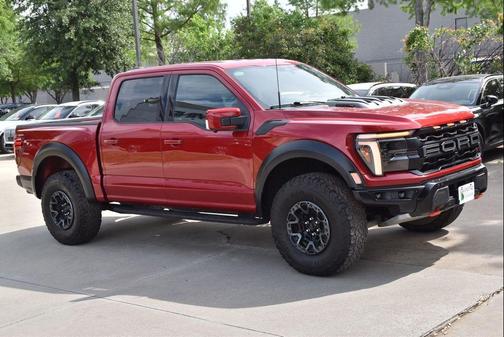 Rapid Red Metallic Tinted Clearcoat 2024 Ford F-150 Raptor