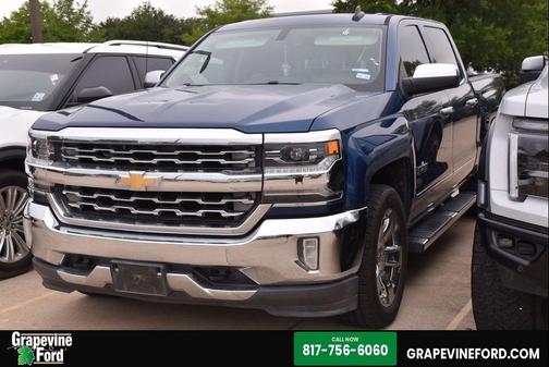 Deep Ocean Blue 2016 Chevrolet Silverado 1500 LTZ