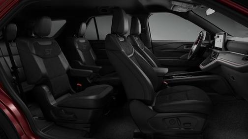 Rapid Red Metallic Tinted Clearcoat 2026 Ford Explorer ST