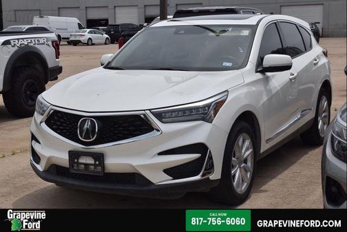 White Diamond Pearl 2019 Acura RDX Base