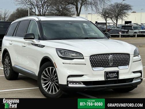 Pristine White 2021 Lincoln Aviator Reserve