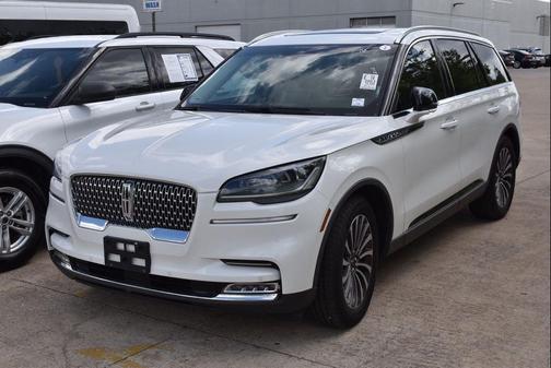 Pristine White 2021 Lincoln Aviator Reserve