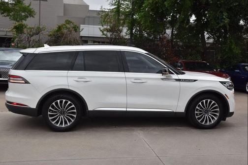 Pristine White 2021 Lincoln Aviator Reserve