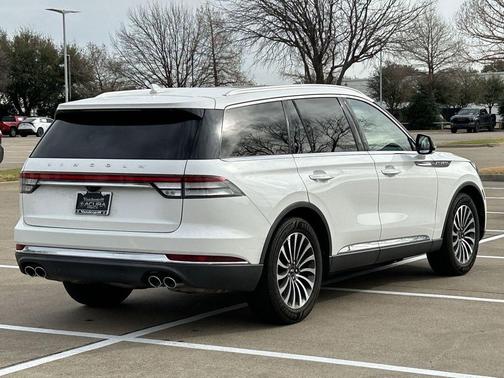 Pristine White 2021 Lincoln Aviator Reserve