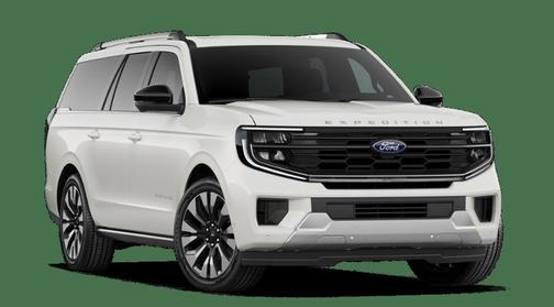 Star White Metallic Tri-Coat 2026 Ford Expedition Max Platinum