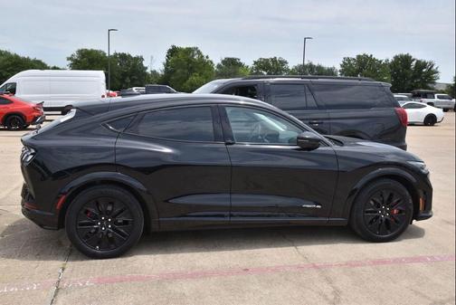Shadow Black 2025 Ford Mustang Mach-E Premium
