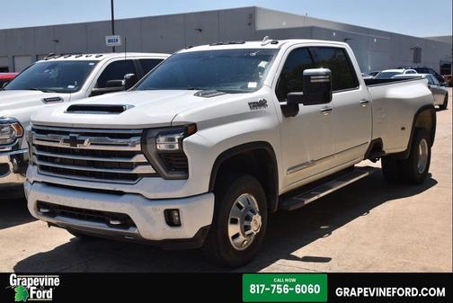 Summit White 2024 Chevrolet Silverado 3500 High Country