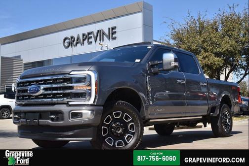 Carbonized Gray Metallic 2024 Ford F-250 Platinum