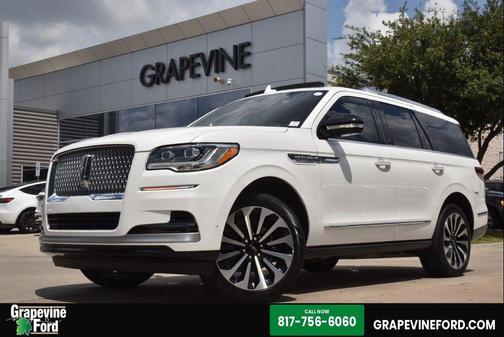 Pristine White Metallic Tri-Coat 2024 Lincoln Navigator Reserve