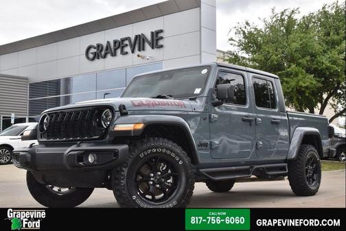 Anvil Clearcoat 2025 Jeep Gladiator Willys