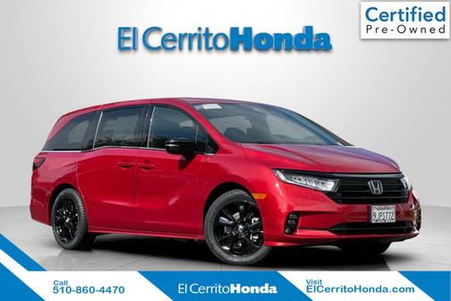 Radiant Red Metallic Ii 2023 Honda Odyssey