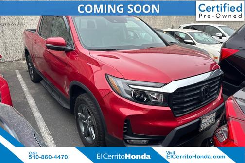 Radiant Red Metallic Ii 2023 Honda Ridgeline
