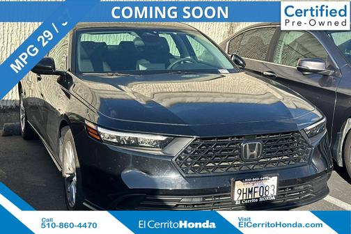 Crystal Black Pearl 2023 Honda Accord