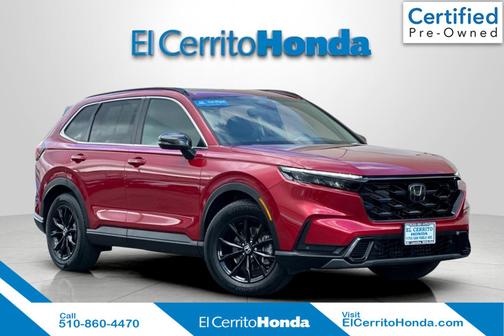 Radiant Red Metallic 2025 Honda CR-V Hybrid