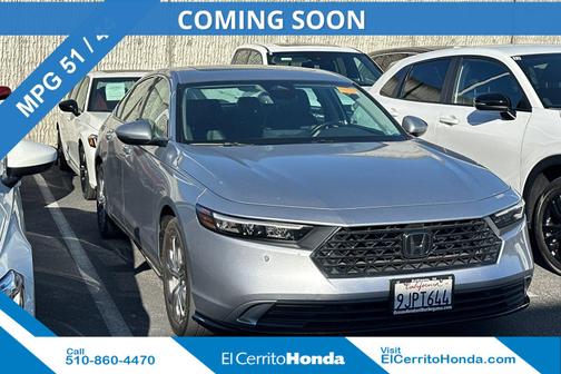 Solar Silver Metallic 2024 Honda Accord Hybrid