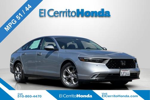 Solar Silver Metallic 2024 Honda Accord Hybrid