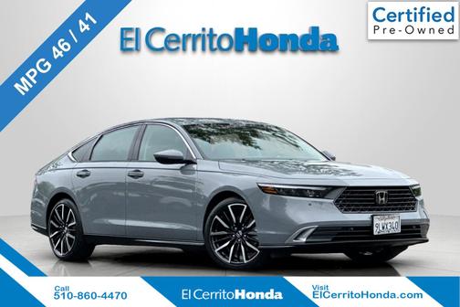 Urban Gray Pearl 2024 Honda Accord Hybrid