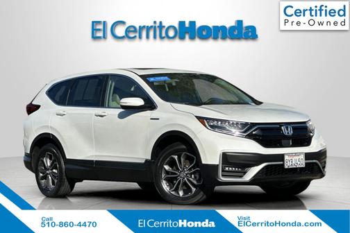 Platinum White Pearl 2021 Honda CR-V Hybrid