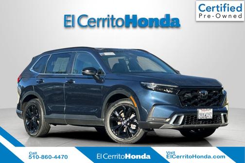 Canyon River Blue Metallic 2025 Honda CR-V Hybrid