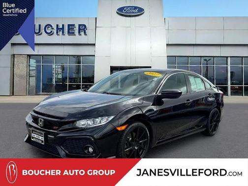 Crystal Black Pearl 2017 Honda Civic SI