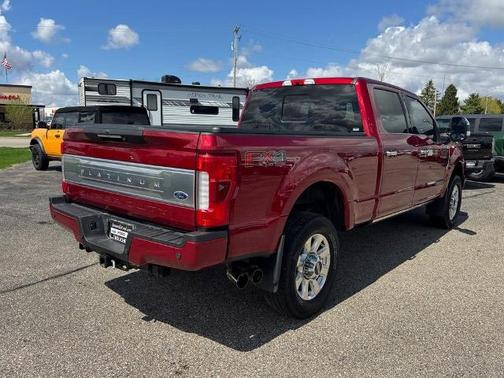 RUBY RED METALLIC 2017 Ford F-350 PLATINUM