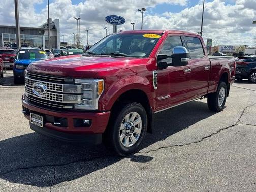RUBY RED METALLIC 2017 Ford F-350 PLATINUM