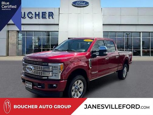 RUBY RED METALLIC 2017 Ford F-350 PLATINUM