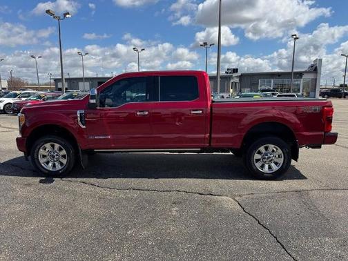 RUBY RED METALLIC 2017 Ford F-350 PLATINUM