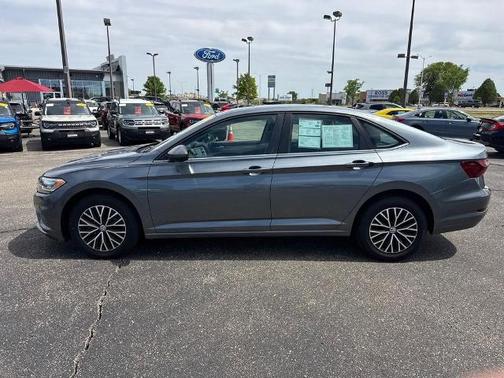 Platinum Gray Metallic 2021 Volkswagen Jetta 1.4T S
