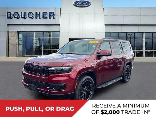 Velvet Red Pearlcoat 2022 Jeep Wagoneer SERIES III