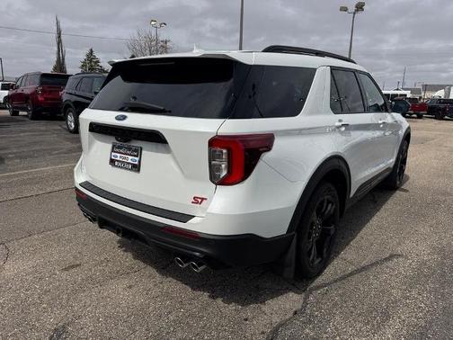 STAR WHITE MET TRI-COAT 2024 Ford Explorer ST