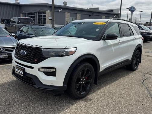 STAR WHITE MET TRI-COAT 2024 Ford Explorer ST