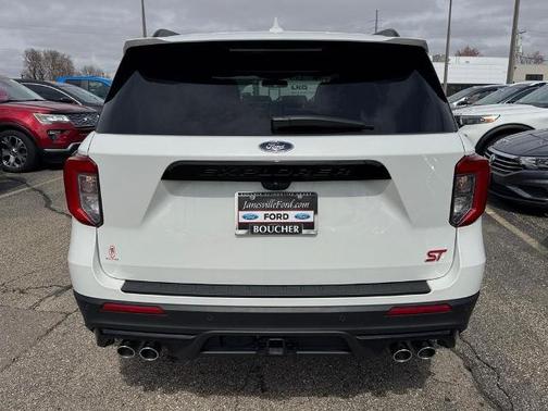 STAR WHITE MET TRI-COAT 2024 Ford Explorer ST