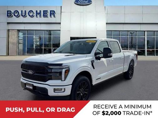 STAR WHITE METALLIC TRICOAT 2025 Ford F-150 PLATINUM