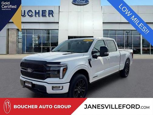 STAR WHITE METALLIC TRICOAT 2025 Ford F-150 PLATINUM