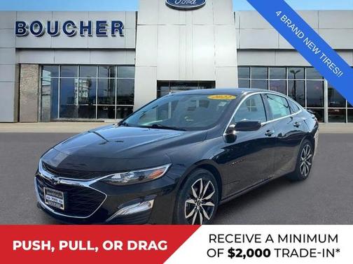 Mosaic Black Metallic 2022 Chevrolet Malibu RS