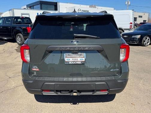 FORGED GREEN METALLIC 2022 Ford Explorer TIMBERLINE