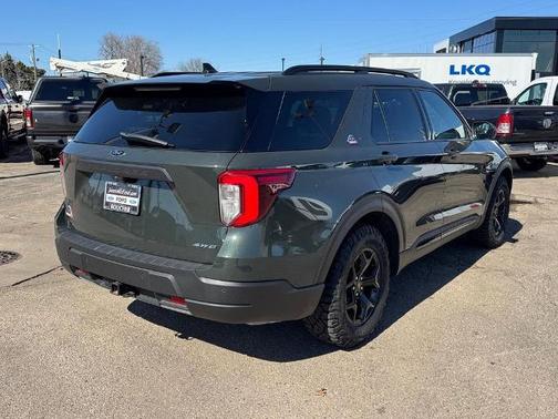FORGED GREEN METALLIC 2022 Ford Explorer TIMBERLINE