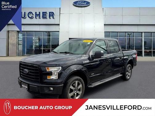SHADOW BLACK 2017 Ford F-150 XLT