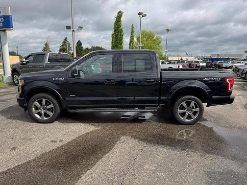 SHADOW BLACK 2017 Ford F-150 XLT