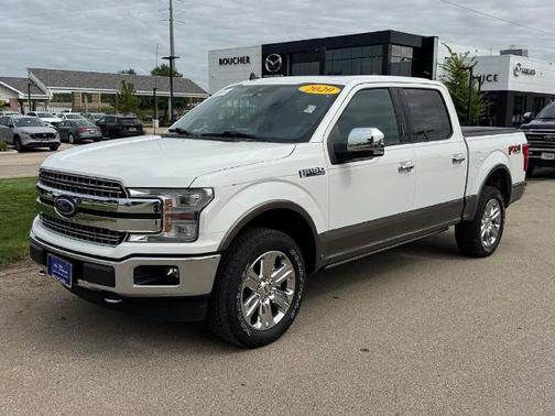 STAR WHITE METALLIC TRI-COA 2020 Ford F-150 LARIAT
